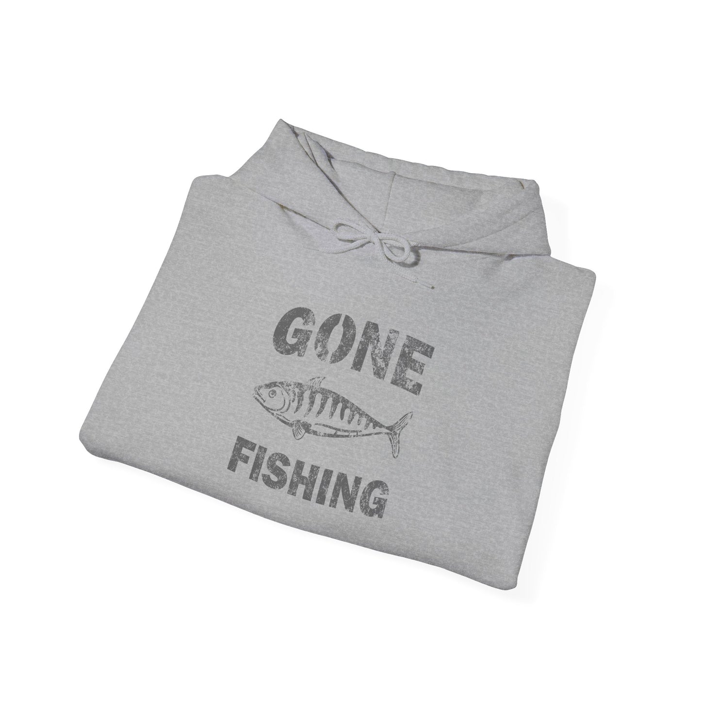 "Gone Fishing" Kapuzenpullover – Moderner Streetwear Look