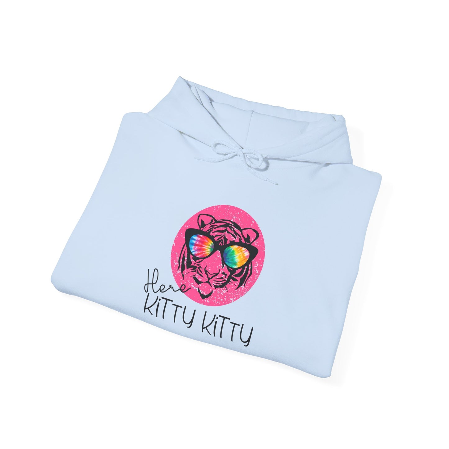 Gemütlicher Hoodie "Here Kitty" – Unisex Fit & Komfort