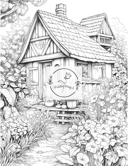 🌼🦋 „Magie im Garten – Das Ausmalbuch mit 50 wunderschönen Gartenmotiven (Vol. 1)“ 🎨🌿