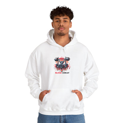 "Blood Sweat" Streetwear Hoodie – Stylisch & Alltagstauglich