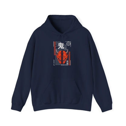 „Anime Mask“ Hoodie – Unisex Streetwear Style