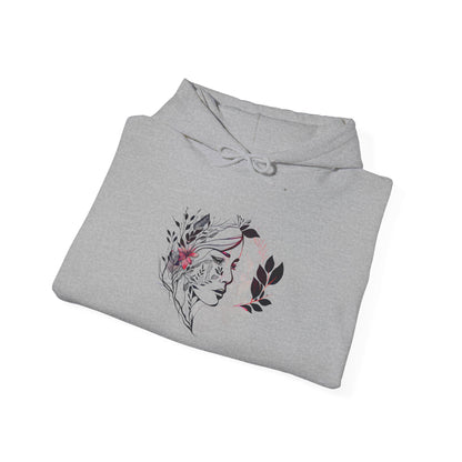 Artistic Unisex Hoodie – Unique Graphic Sweatshirt, Cozy Layer, Everyday Wear, Gift for Him/Her, Casual Fashion