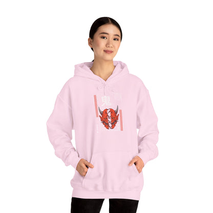 „Anime Mask“ Hoodie – Unisex Streetwear Style