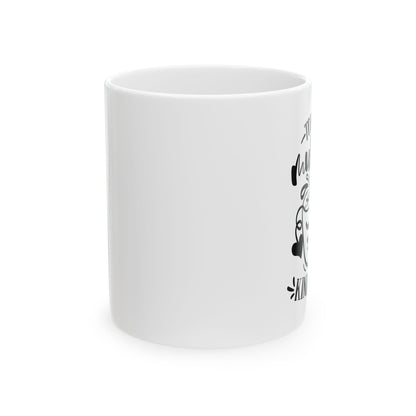 Bedruckte Kaffeetasse – 11oz (330 ml) – „Cups Of Tea 2“ – robust & stilvoll