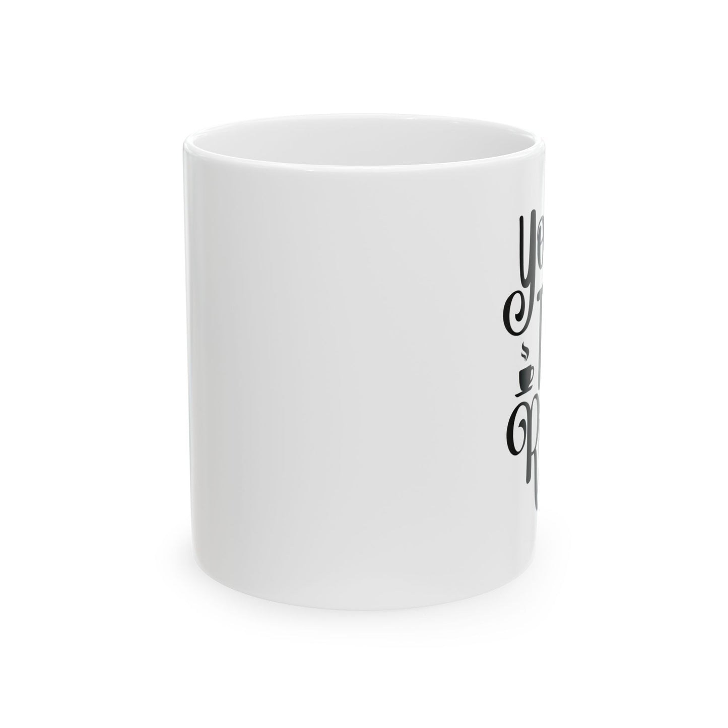 Bedruckte Kaffeetasse – 11oz (330 ml) – „Tea-Riffic 6“ – robust & stilvoll