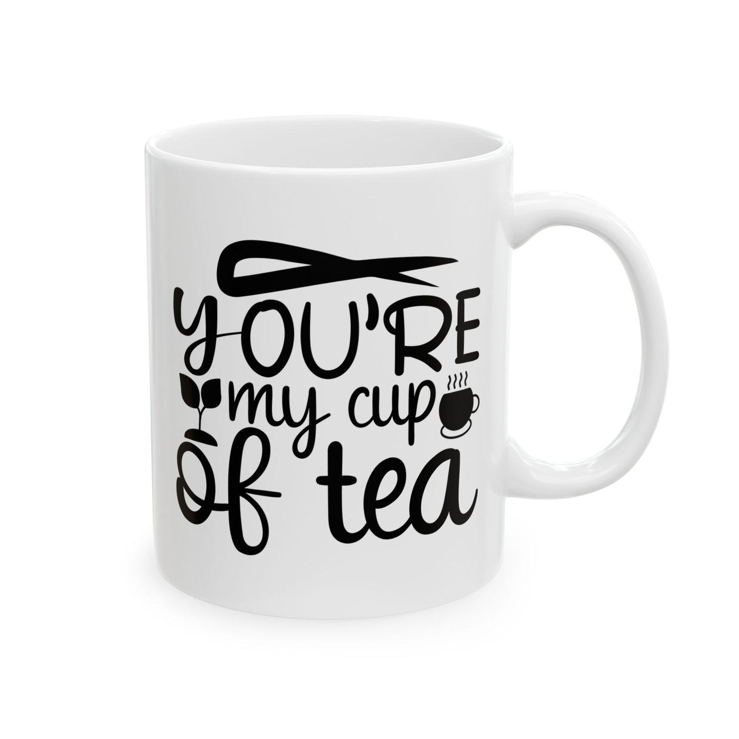 Bedruckte Kaffeetasse – 11oz (330 ml) – „Cup of Tea 2“ – robust & stilvoll