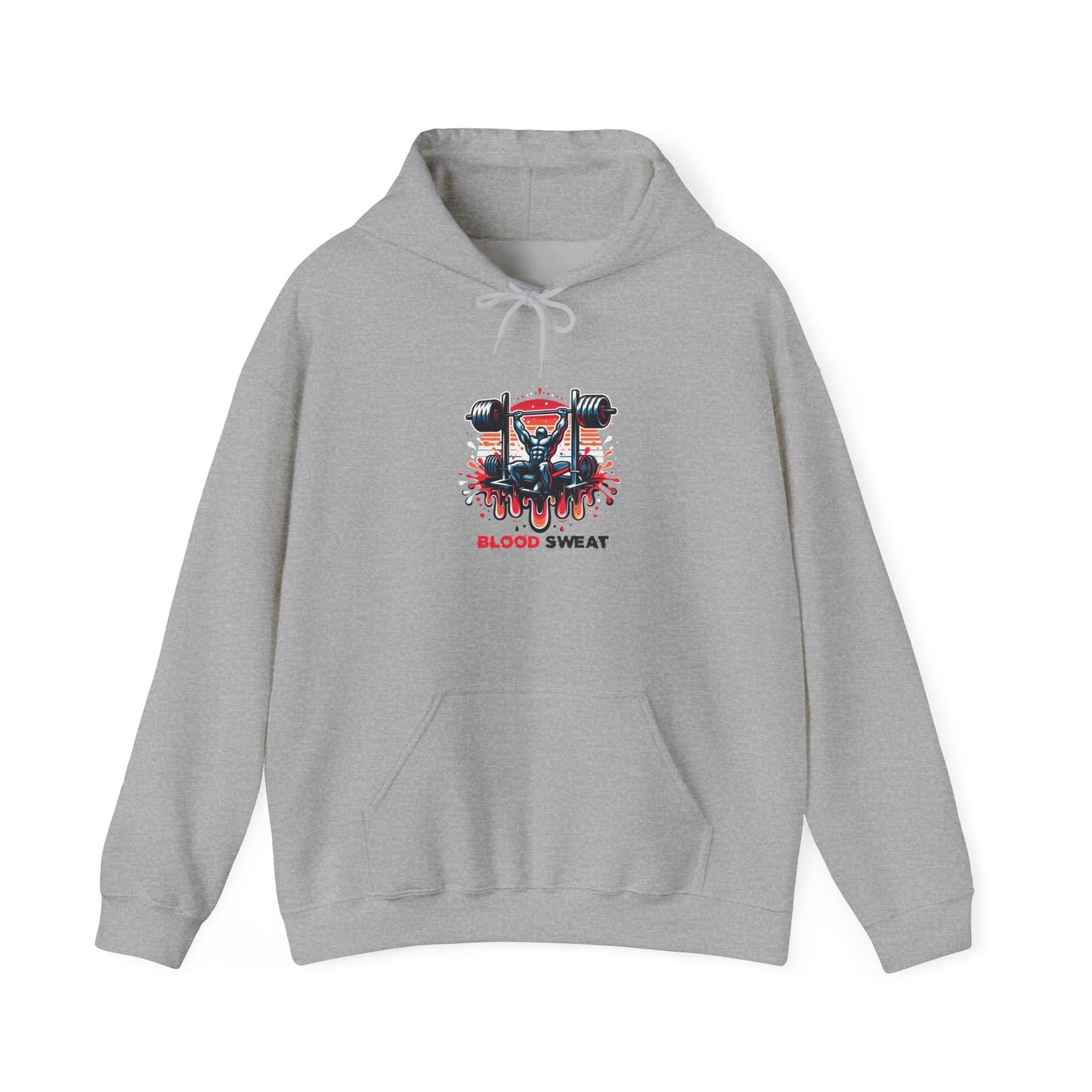 "Blood Sweat" Streetwear Hoodie – Stylisch & Alltagstauglich
