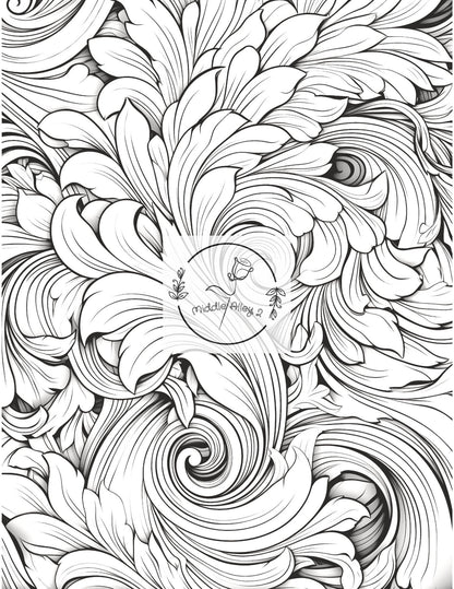 🌀🎨 „MusterMagie – Das Malbuch mit 50 faszinierenden Pattern-Motiven“ ✨📐