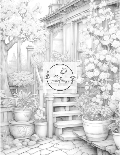 🌸🖍️ „Frühlingszauber – 50 neue Motive für deinen blühenden Garten (Vol. 2)“ 🌿🎨