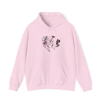 Artistic Unisex Hoodie – Unique Graphic Sweatshirt, Cozy Layer, Everyday Wear, Gift for Him/Her, Casual Fashion