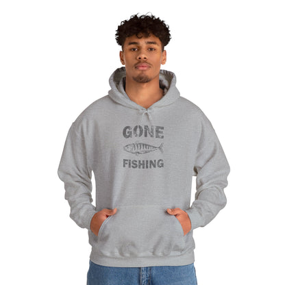 "Gone Fishing" Kapuzenpullover – Moderner Streetwear Look