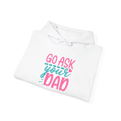 "Ask Your Dad" Kapuzenpullover – Moderner Streetwear Look