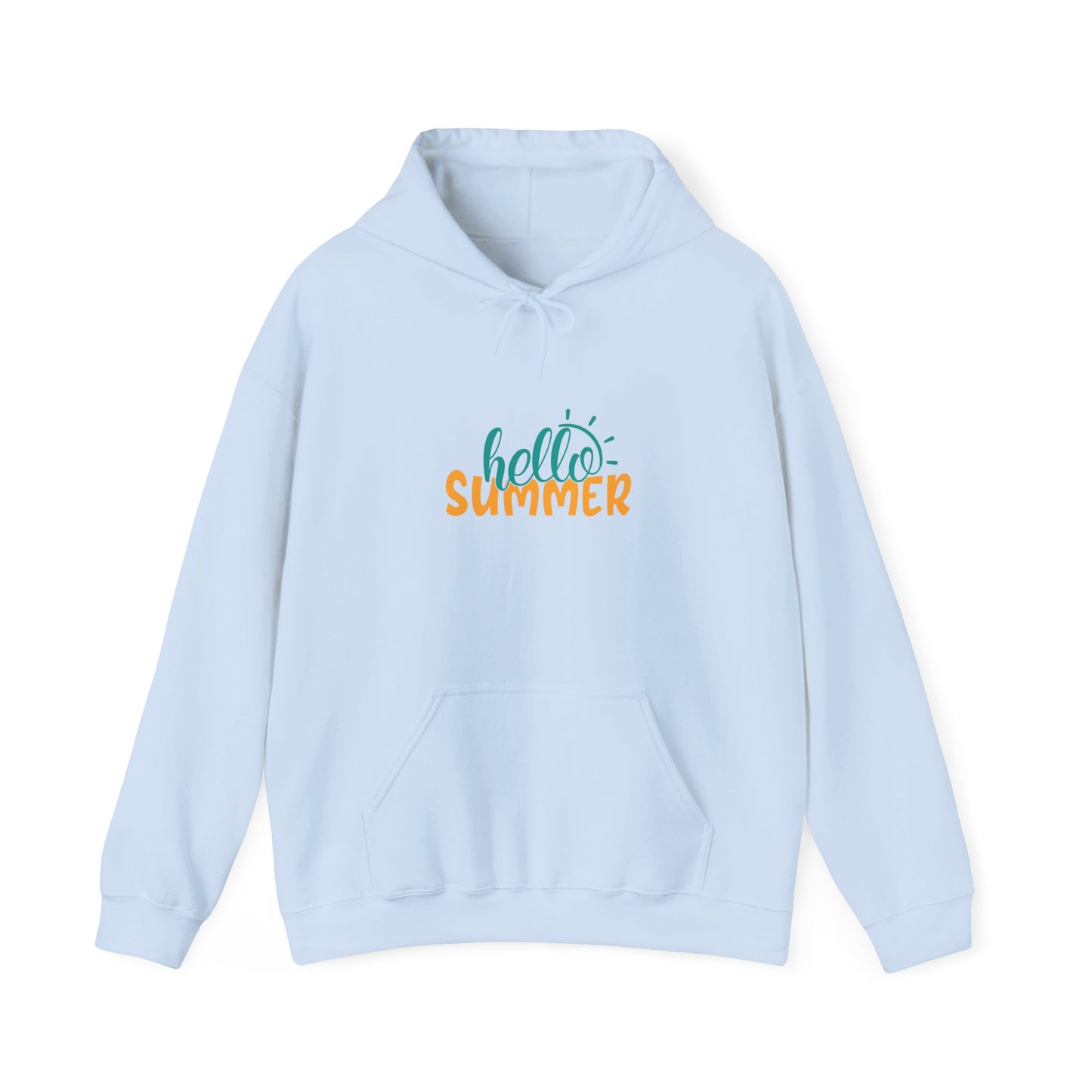 Gemütlicher Hoodie "hello Summer" – Unisex Fit & Komfort