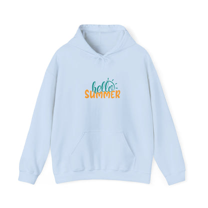 Gemütlicher Hoodie "hello Summer" – Unisex Fit & Komfort