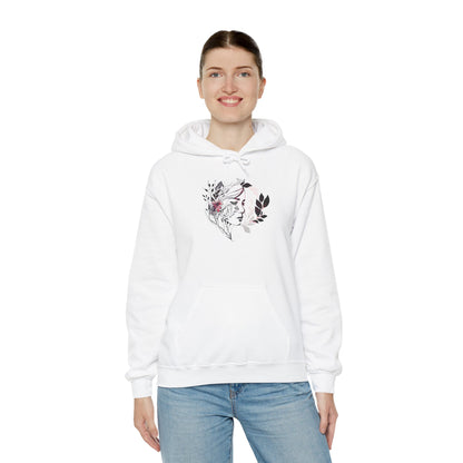 Artistic Unisex Hoodie – Unique Graphic Sweatshirt, Cozy Layer, Everyday Wear, Gift for Him/Her, Casual Fashion
