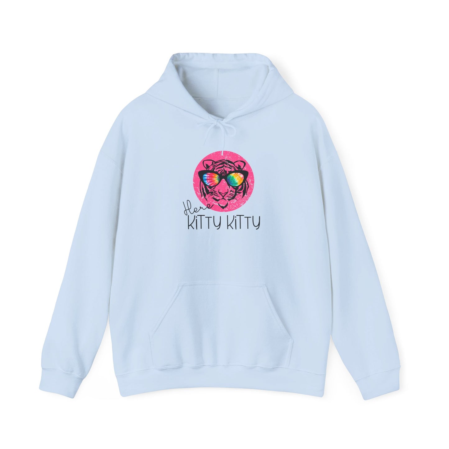 Gemütlicher Hoodie "Here Kitty" – Unisex Fit & Komfort
