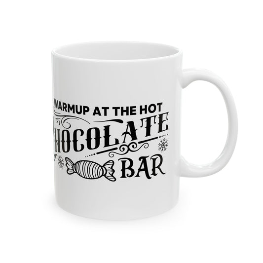 Bedruckte Kaffeetasse – 11oz (330 ml) – „Chocolate Bar“ – robust & stilvoll