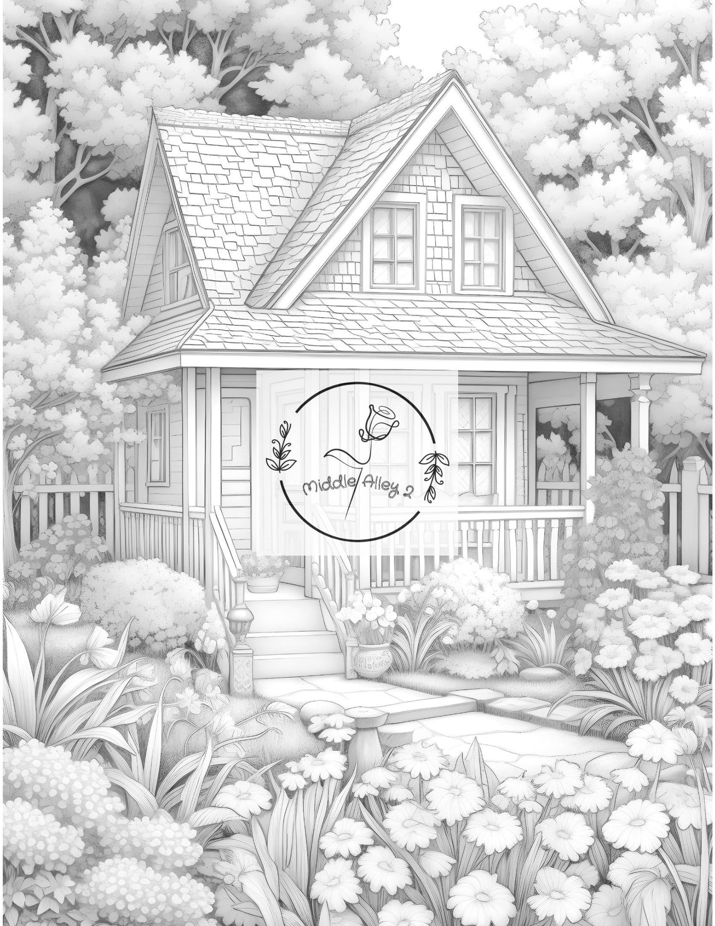 🌸🖍️ „Frühlingszauber – 50 neue Motive für deinen blühenden Garten (Vol. 2)“ 🌿🎨