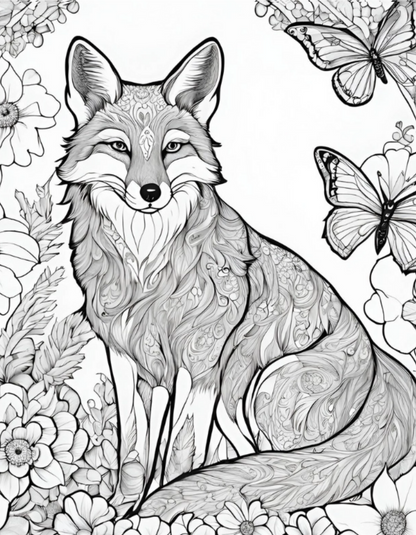 🦁🖍️ „Wildlife – 40 wilde Tiere zum Ausmalen“ 🐘🦜