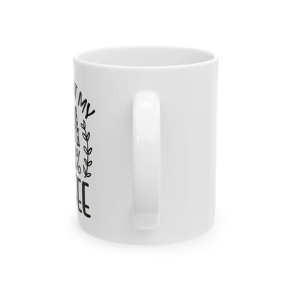 Bedruckte Kaffeetasse – 11oz (330 ml) – „DNA“ – robust & stilvoll