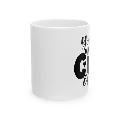Bedruckte Kaffeetasse – 11oz (330 ml) – „Cup of Tea 10“ – robust & stilvoll