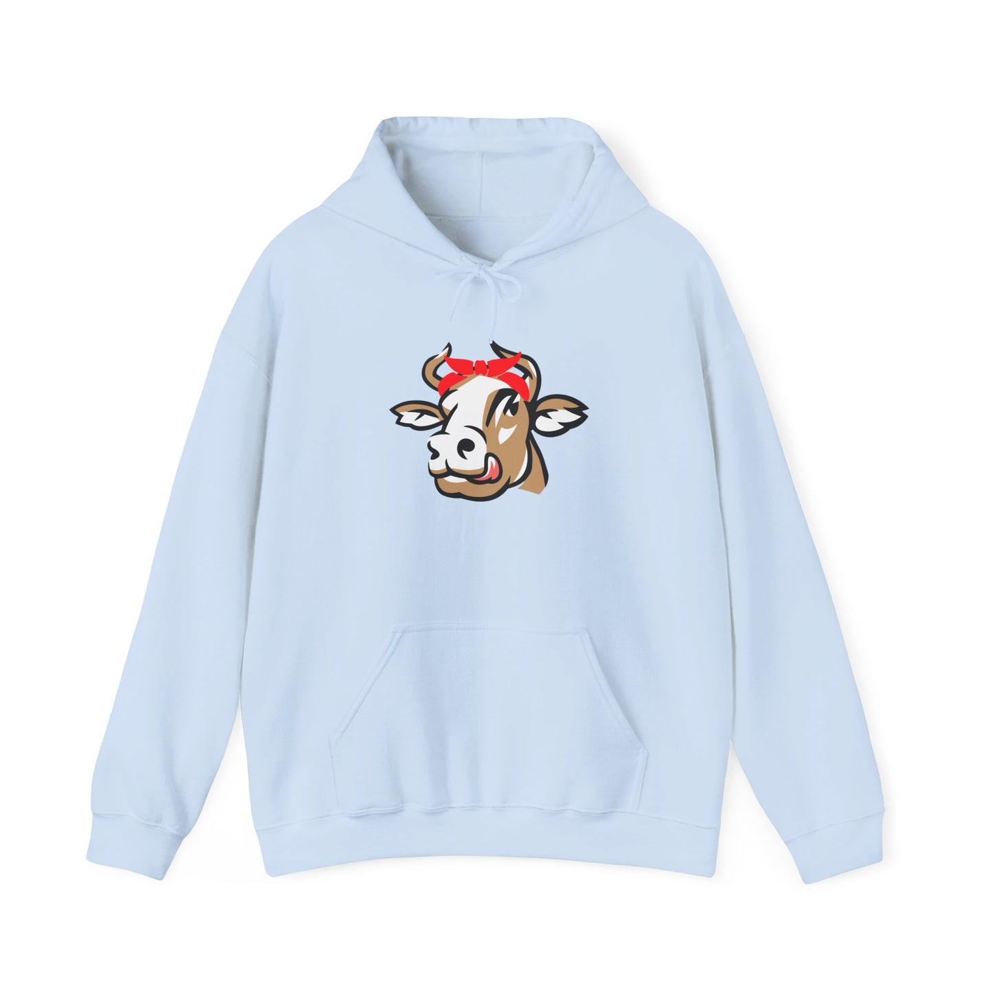 Kapuzenpullover "Cow" – Perfekt für Freizeit & Alltag