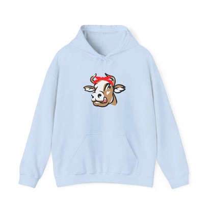 Kapuzenpullover "Cow" – Perfekt für Freizeit & Alltag