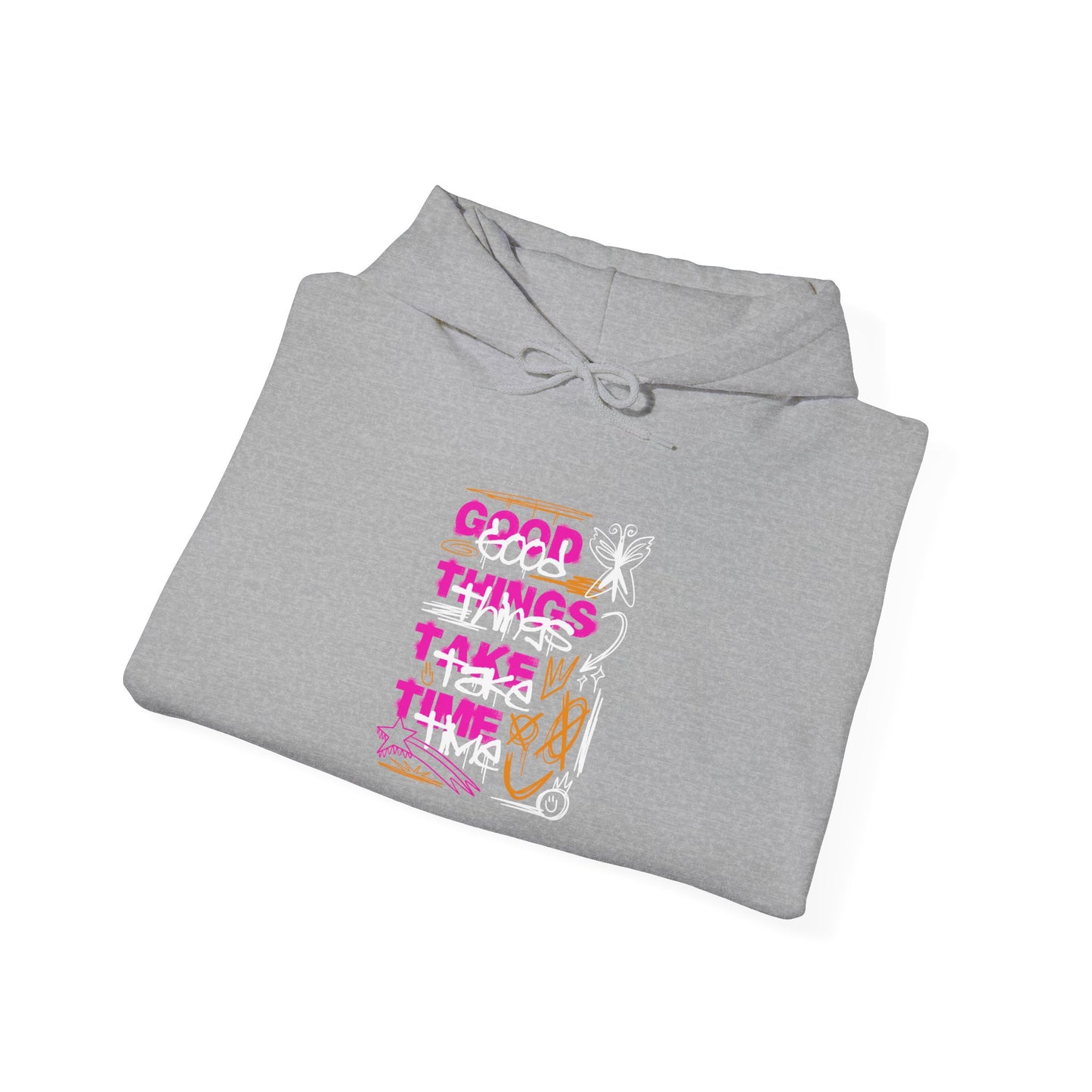 "Good Things" Kapuzenpullover – Moderner Streetwear Look