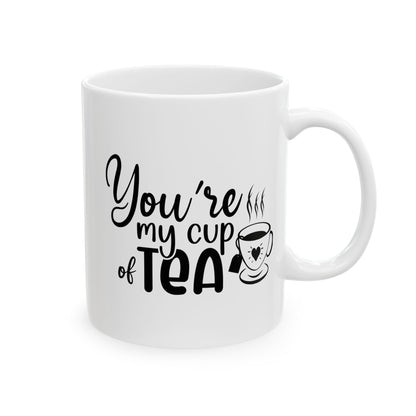 Bedruckte Kaffeetasse – 11oz (330 ml) – „Cup of Tea 5“ – robust & stilvoll