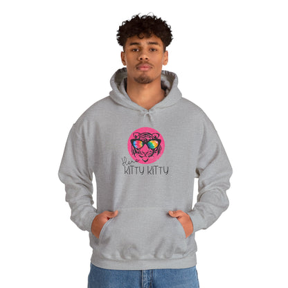 Gemütlicher Hoodie "Here Kitty" – Unisex Fit & Komfort