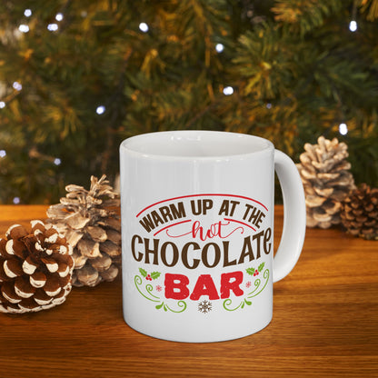 Bedruckte Kaffeetasse – 11oz (330 ml) – „Chocolate Bar“ – robust & stilvoll