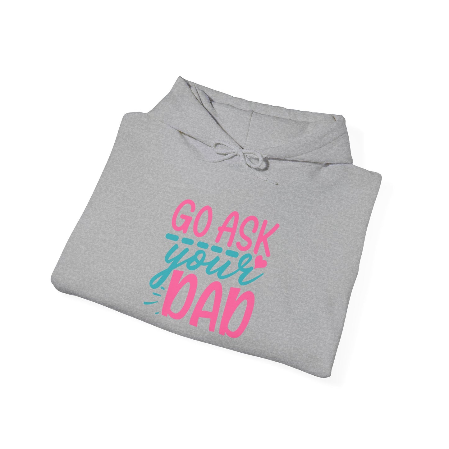 "Ask Your Dad" Kapuzenpullover – Moderner Streetwear Look