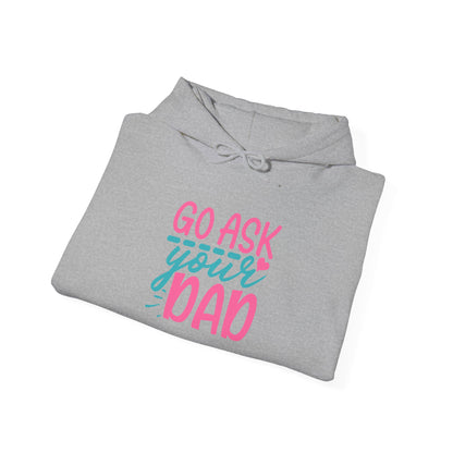 "Ask Your Dad" Kapuzenpullover – Moderner Streetwear Look