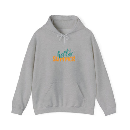 Gemütlicher Hoodie "hello Summer" – Unisex Fit & Komfort