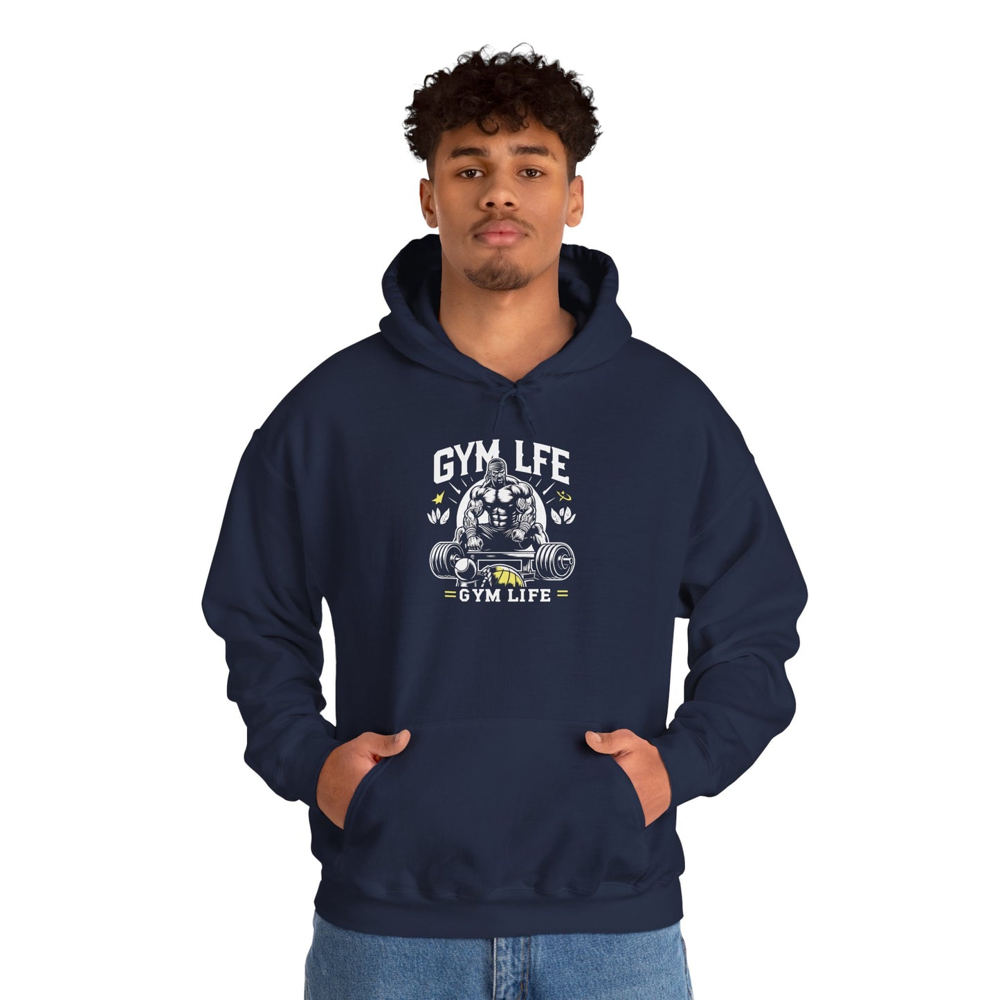 "Gym Life" Streetwear Hoodie – Stylisch & Alltagstauglich
