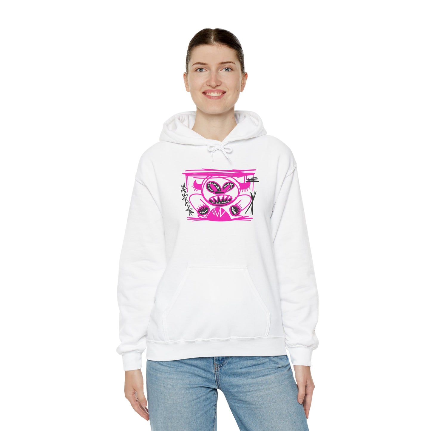 „Angry Bear“ Hoodie – Unisex Streetwear Style