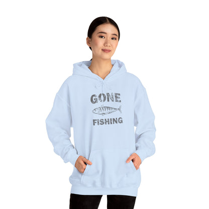 "Gone Fishing" Kapuzenpullover – Moderner Streetwear Look