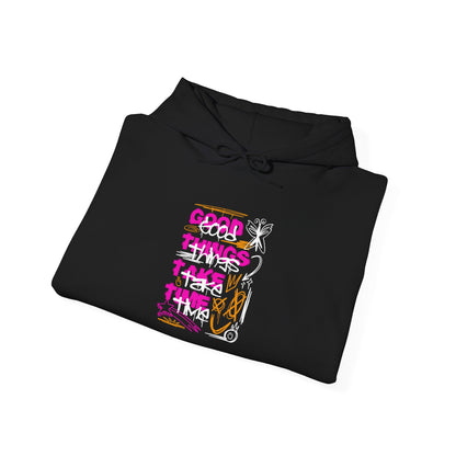 "Good Things" Kapuzenpullover – Moderner Streetwear Look
