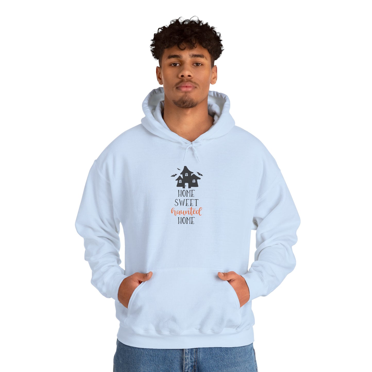 "Haunted Home" Hoodie – Unisex Streetwear Style