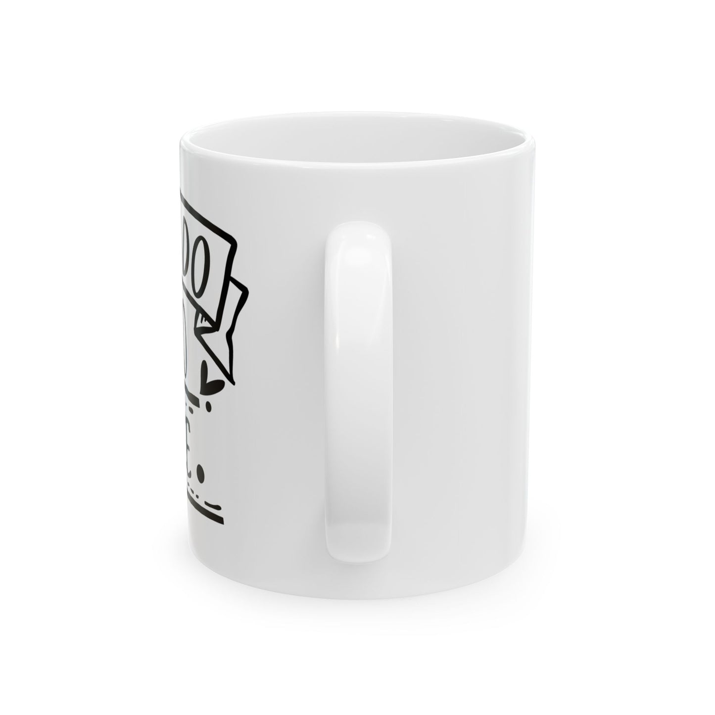 Bedruckte Kaffeetasse – 11oz (330 ml) – „Do It“ – robust & stilvoll