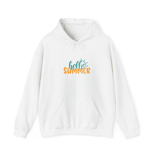 Gemütlicher Hoodie "hello Summer" – Unisex Fit & Komfort