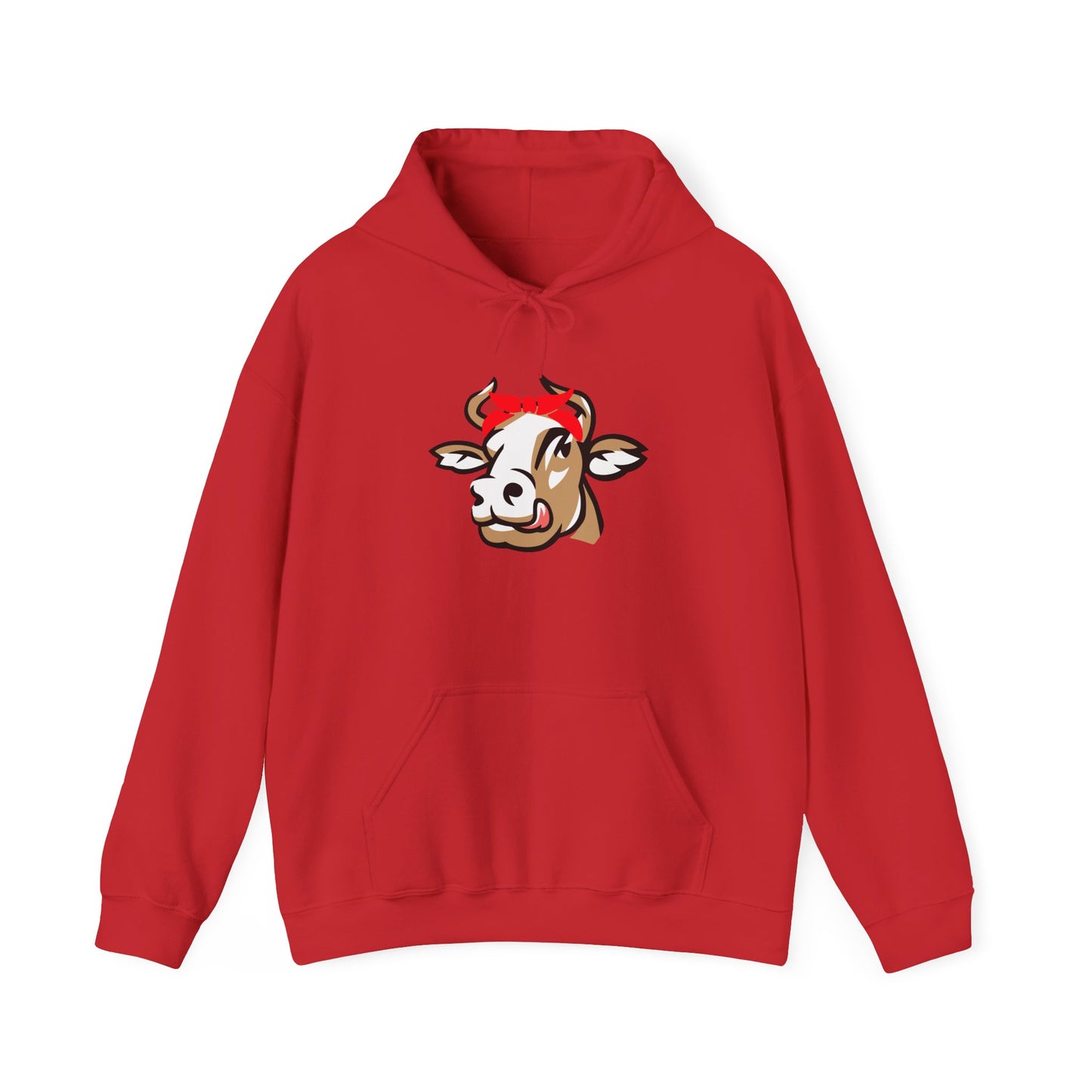 Kapuzenpullover "Cow" – Perfekt für Freizeit & Alltag