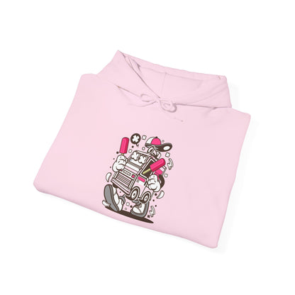 „Walking Car“ Hoodie – Unisex Streetwear Style