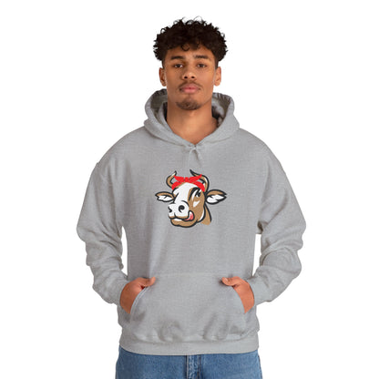 Kapuzenpullover "Cow" – Perfekt für Freizeit & Alltag