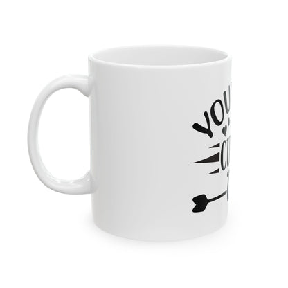 Bedruckte Kaffeetasse – 11oz (330 ml) – „Cup of Tea 6“ – robust & stilvoll