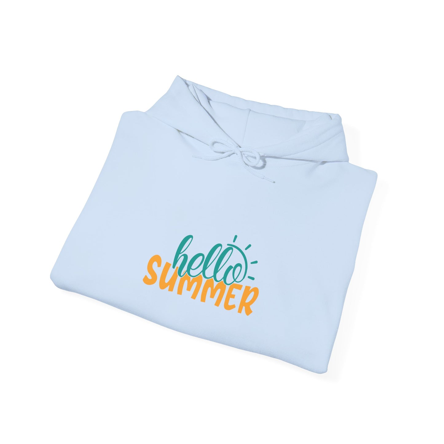 Gemütlicher Hoodie "hello Summer" – Unisex Fit & Komfort