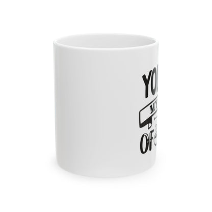 Bedruckte Kaffeetasse – 11oz (330 ml) – „Cup of Tea 8“ – robust & stilvoll