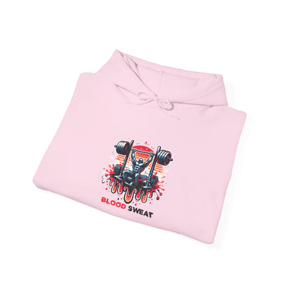 "Blood Sweat" Streetwear Hoodie – Stylisch & Alltagstauglich