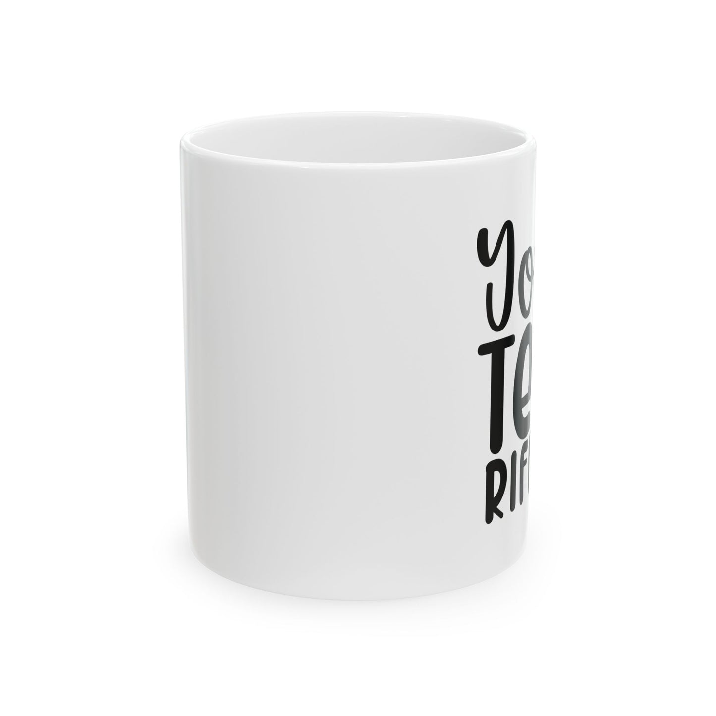 Bedruckte Kaffeetasse – 11oz (330 ml) – „Tea-Riffic 3“ – robust & stilvoll