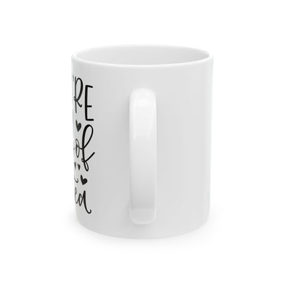 Bedruckte Kaffeetasse – 11oz (330 ml) – „Cup of Tea“ – robust & stilvoll